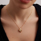 Heart Natural Pearl Necklace