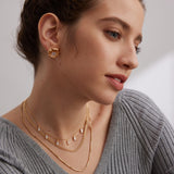 Blossom Sterling Silver & Zircon Stud Earrings