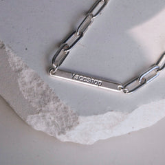 Personalized Name Bracelet in Sterling Silver