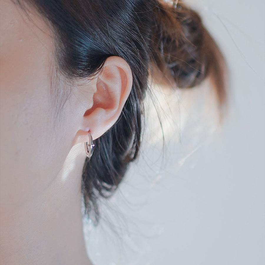 Asterism mini Hoop Earrings